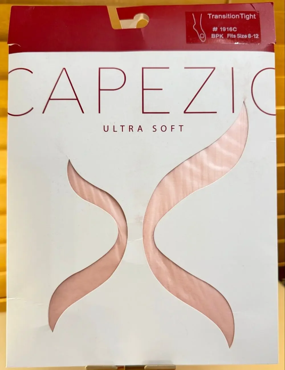 Capezio Ultra Soft Transition Dance Tights 1916C BPK Blush Pink Fits 8-12 NWB